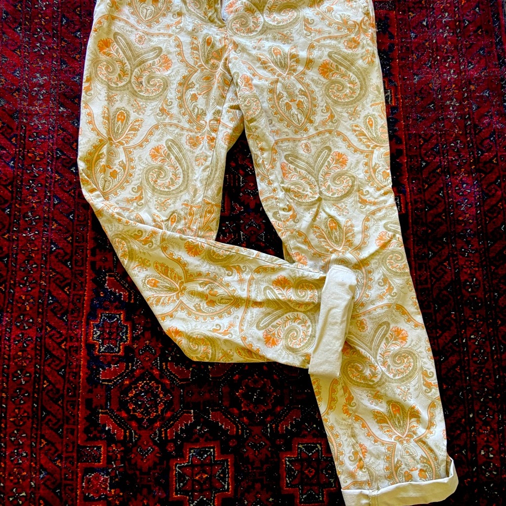 Paisley Chinoos